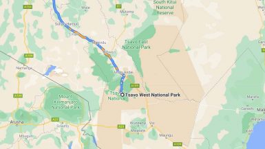 Nairobi-Tsavo yol